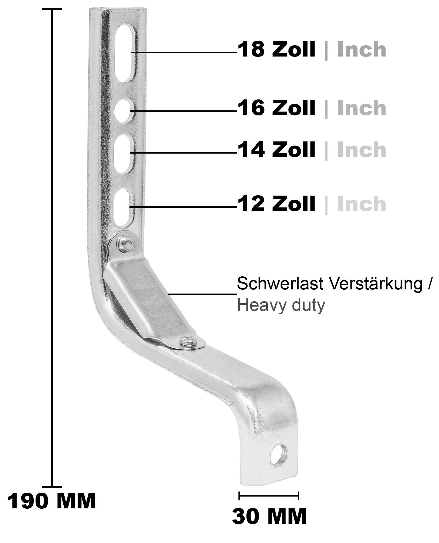 Stützräder für Kinderfahrrad universell für 12 14 16 18 Zoll - Gummi Rollen 6/7