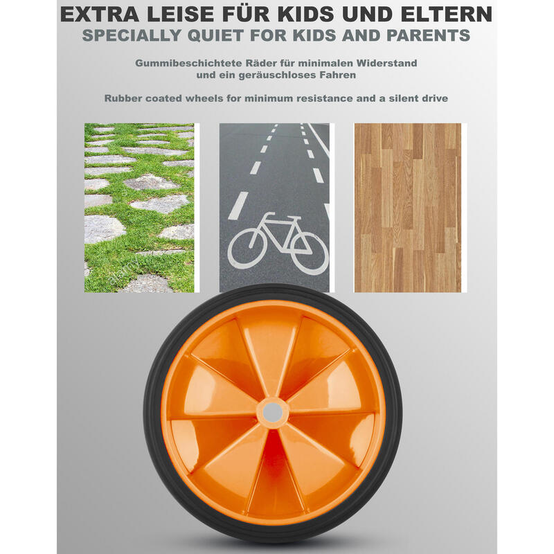 Stabilisateurs pour vélo enfant universel pour 12 14 16 18 pouces -extra larges