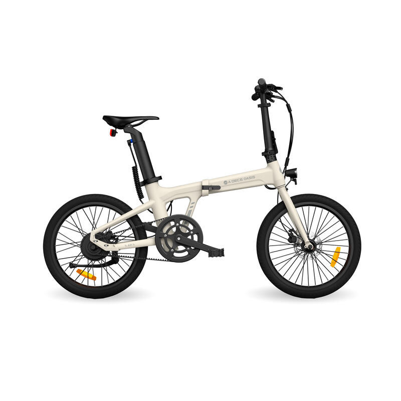 Xiaomi ADO A20 Air opvouwbare elektrische fiets, aut 100km, koolstofriem, wit