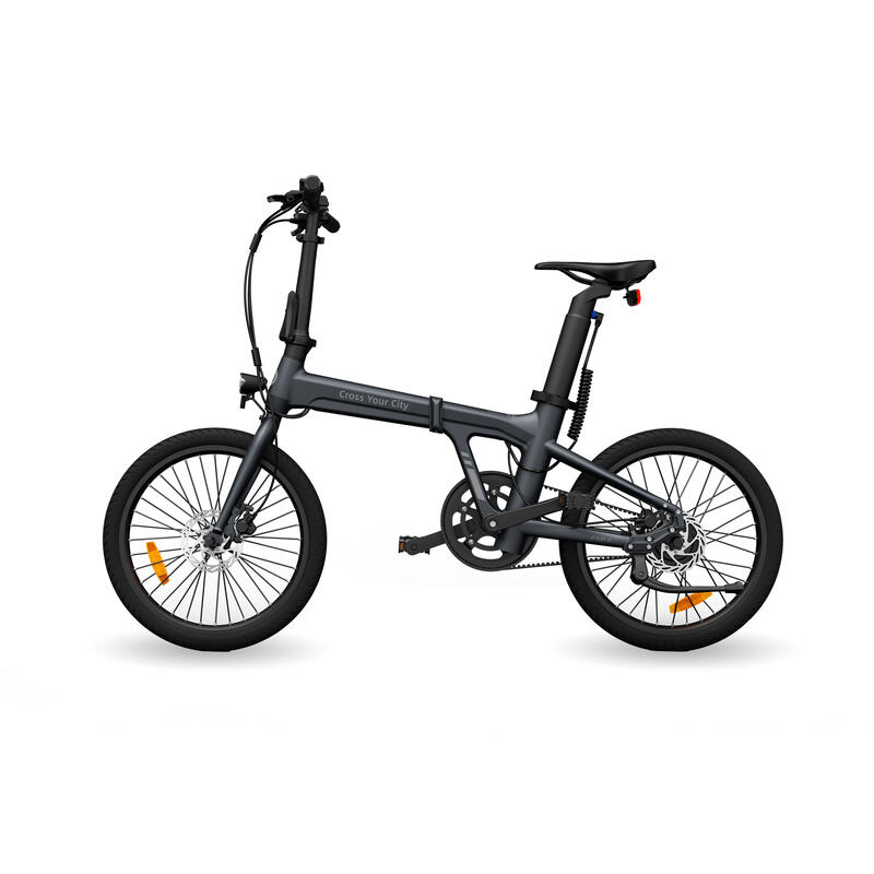Vélo électrique pliant Xiaomi ADO A20 Air, Aut 100km, Ceinture en carbone, Gris