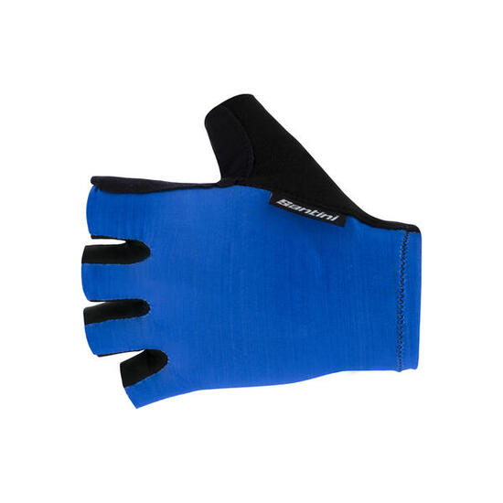 Guanti corti Santini Blue Cube Cycling