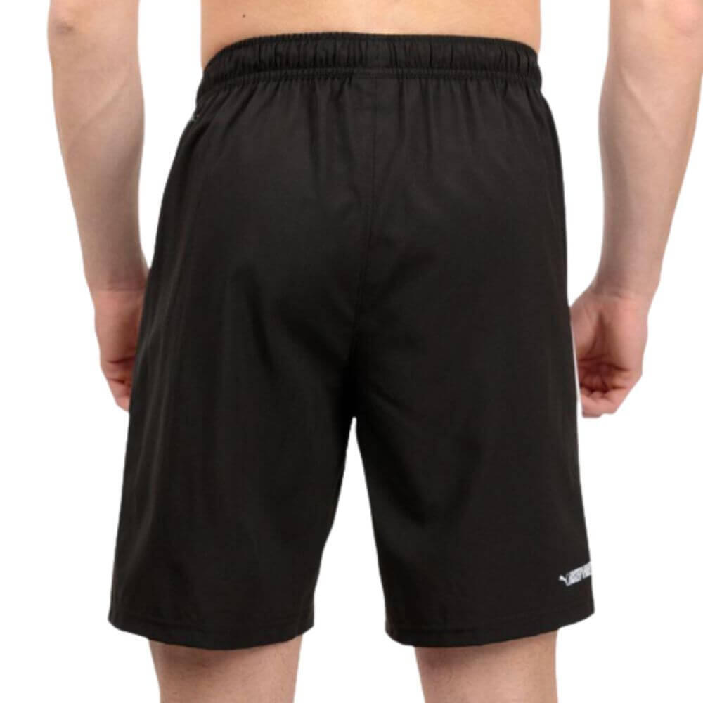 Pantalón corto de pádel Puma TeamLIGA, hombre. Negro/blanco 2/5