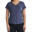 T-shirt Proportions de Cardio-training com Decote em V Mulher NOBSA. Azul