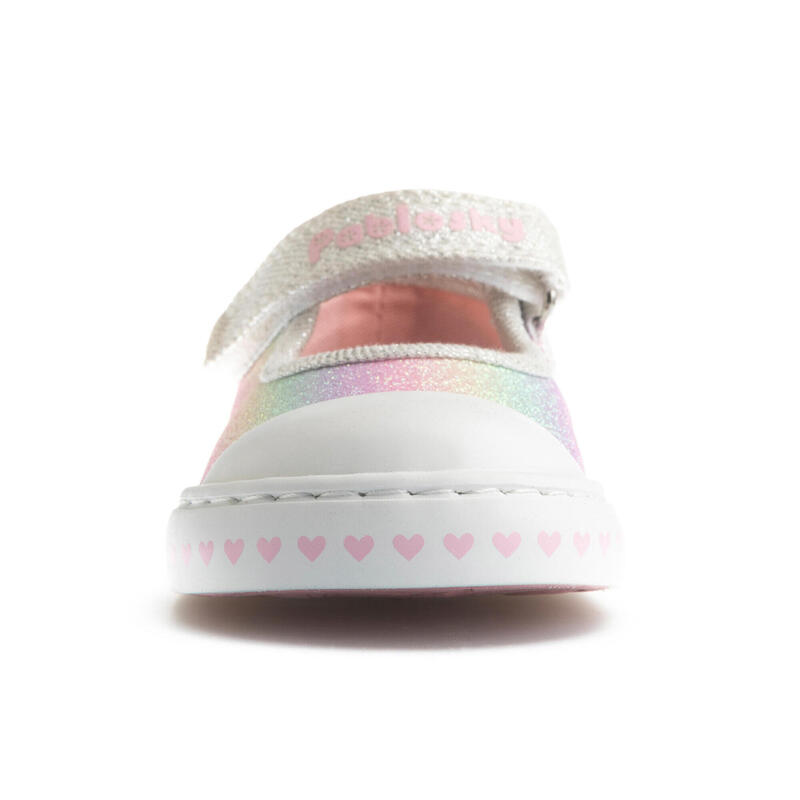 Calçado desportivo de Têxtil de Bebé Menina em Rosa