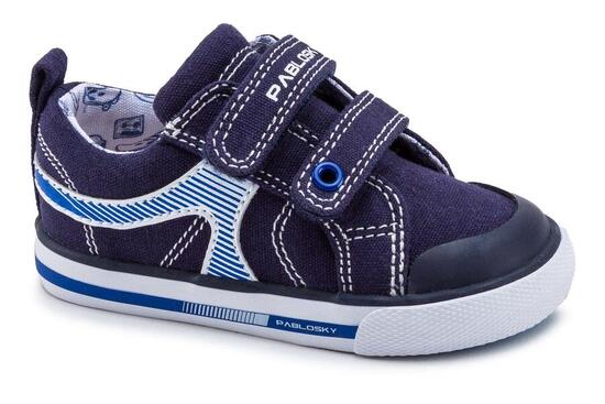 Zapatillas de Marcha deportiva de Tejido de Niño PABLOSKY en Azul