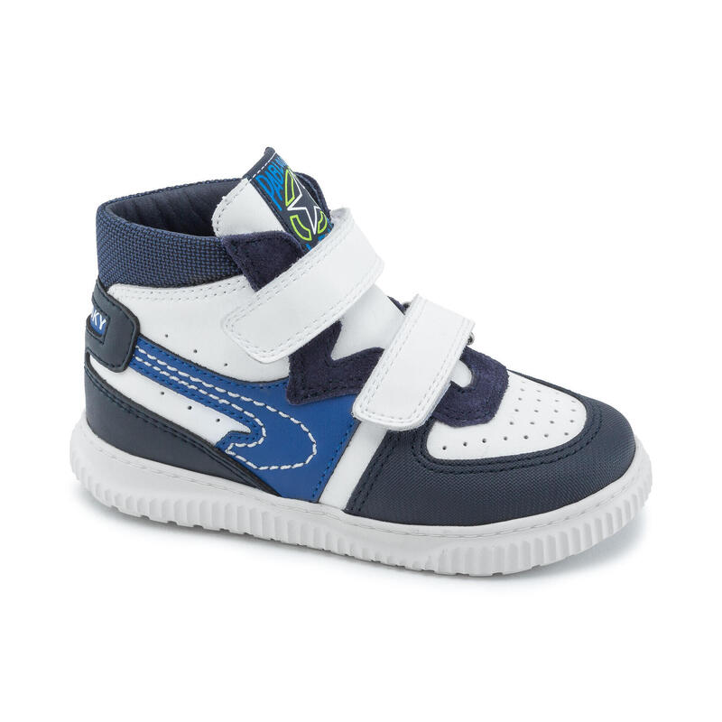 Zapatillas de Marcha deportiva de Microfibra de Niño PABLOSKY en Blanco