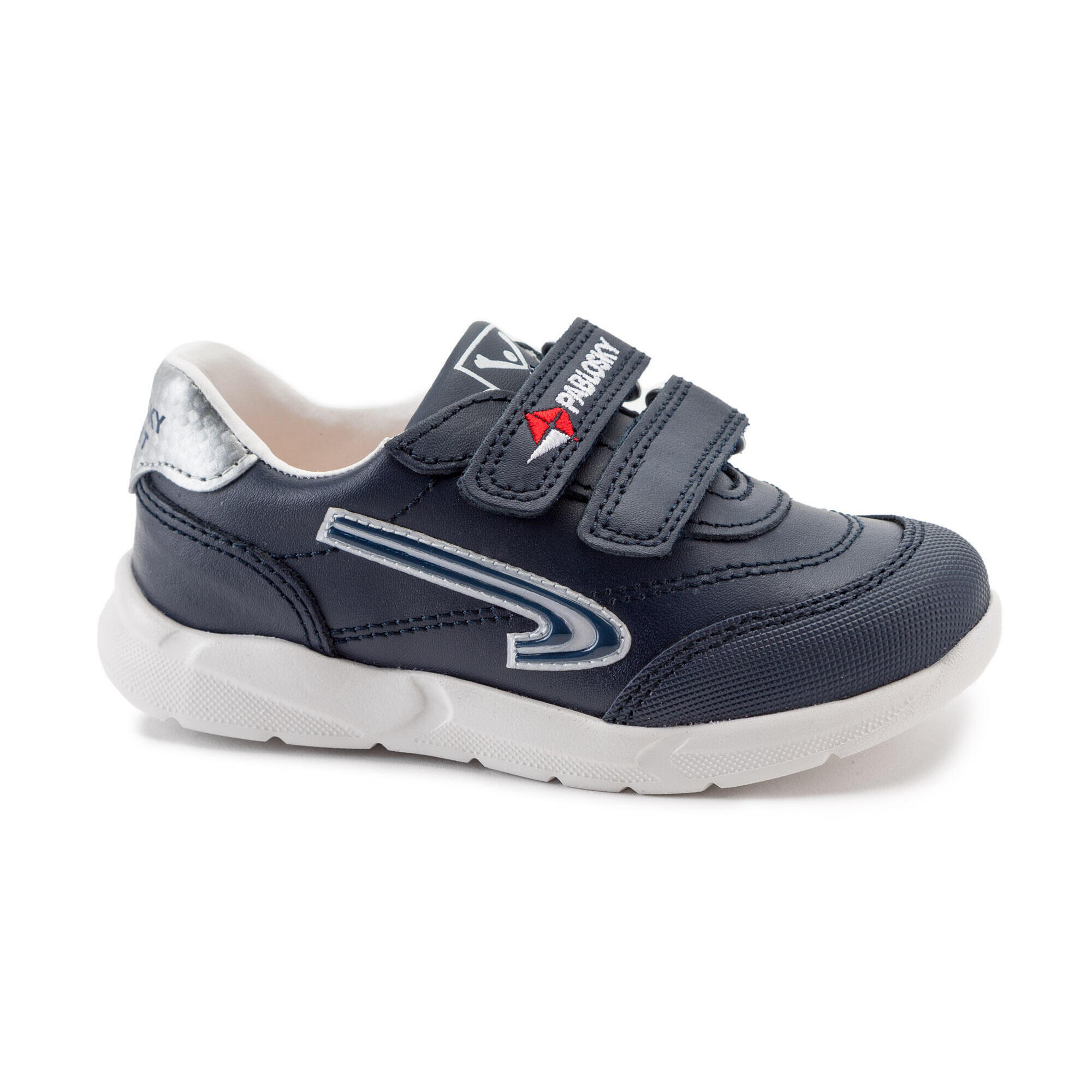 Zapatillas de Marcha deportiva de Piel de Ni os PABLOSKY en Azul