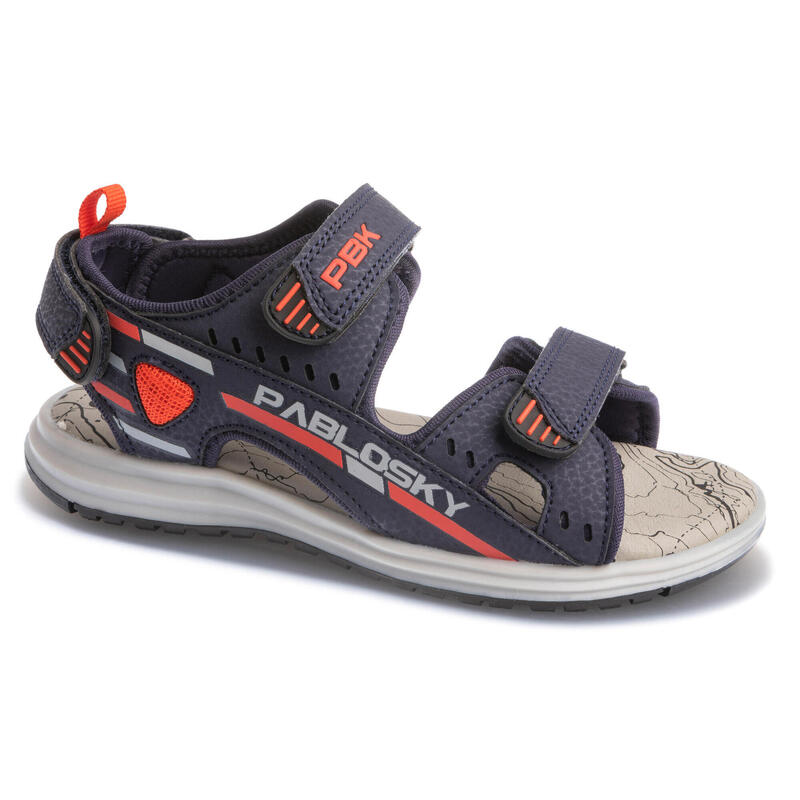 Sandálias desportivas de Material sintético de Menino em Azul escuro