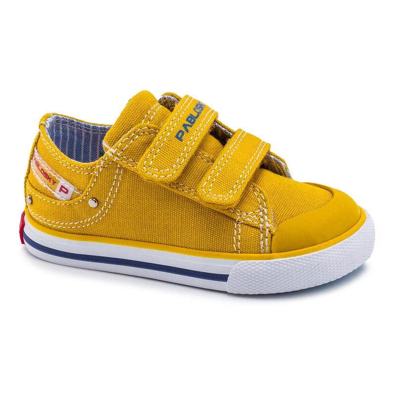 Zapatillas de Marcha deportiva de Tejido de Niño PABLOSKY en Amarillo