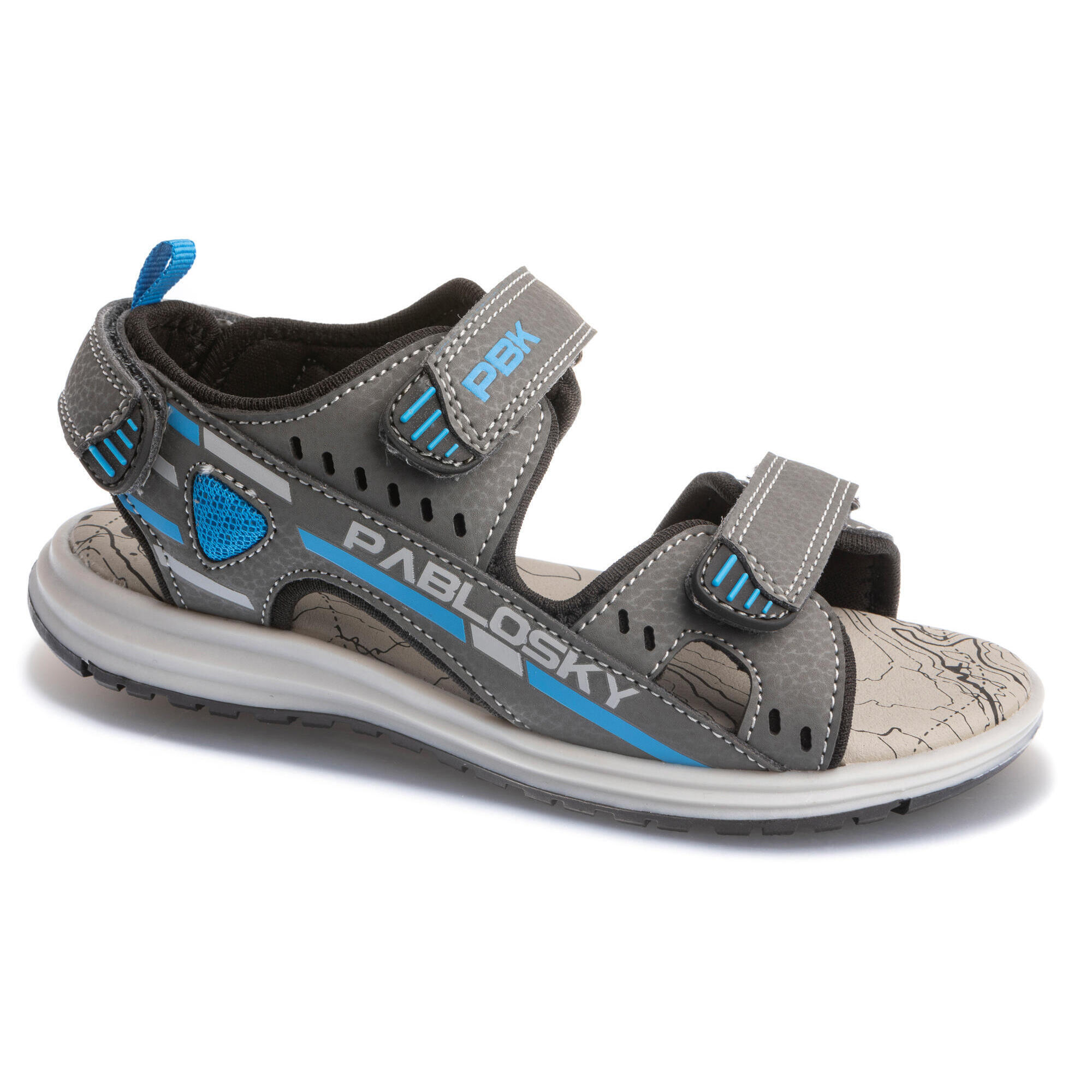 Sandalias de Marcha deportiva de Materia Sint tica de Ni o en Gris
