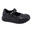 Zapatillas de Marcha deportiva de Piel de Niña en Negro