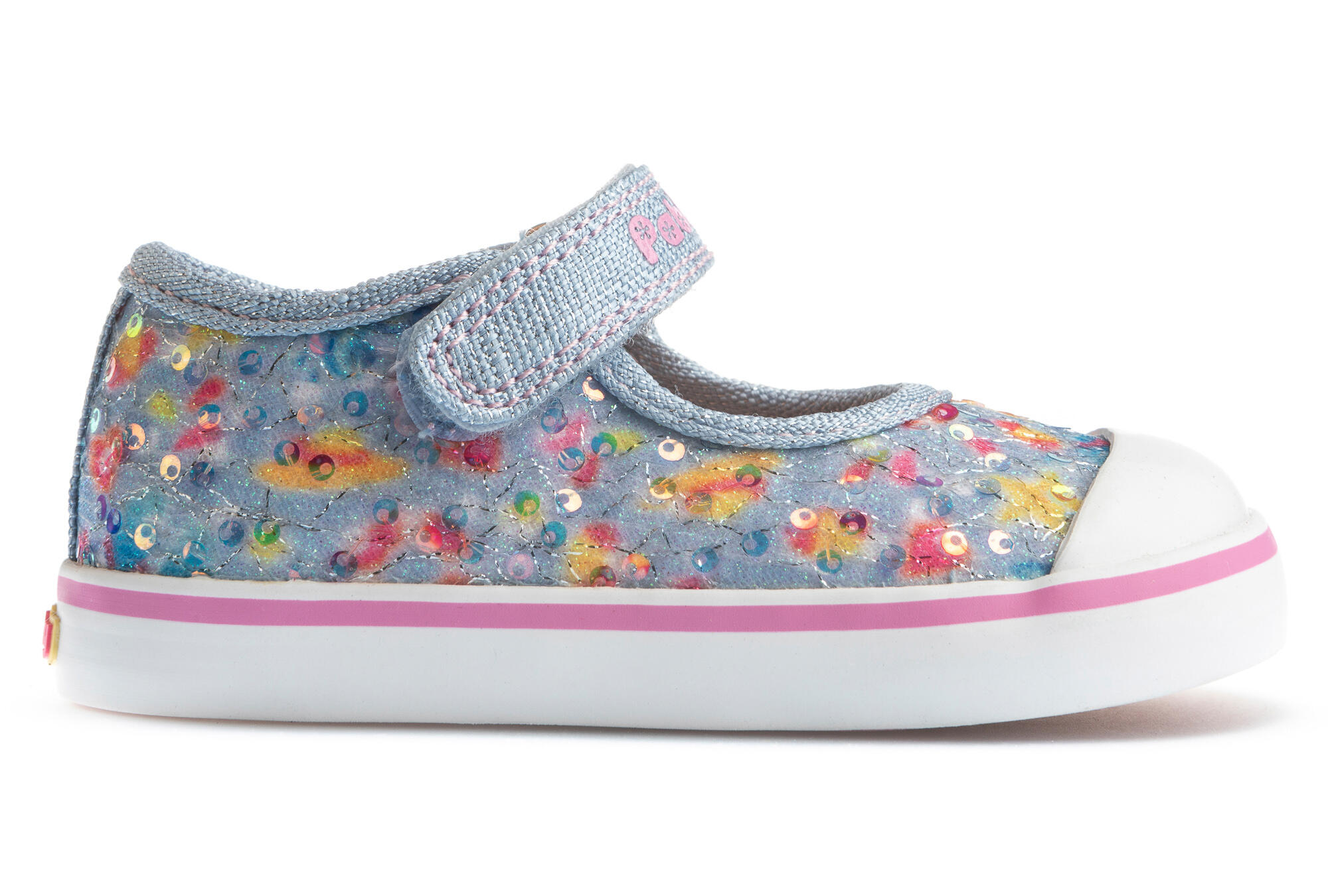 Zapatillas de Marcha deportiva de Tejido de Bebé Niña PABLOSKY en Azul 2/6