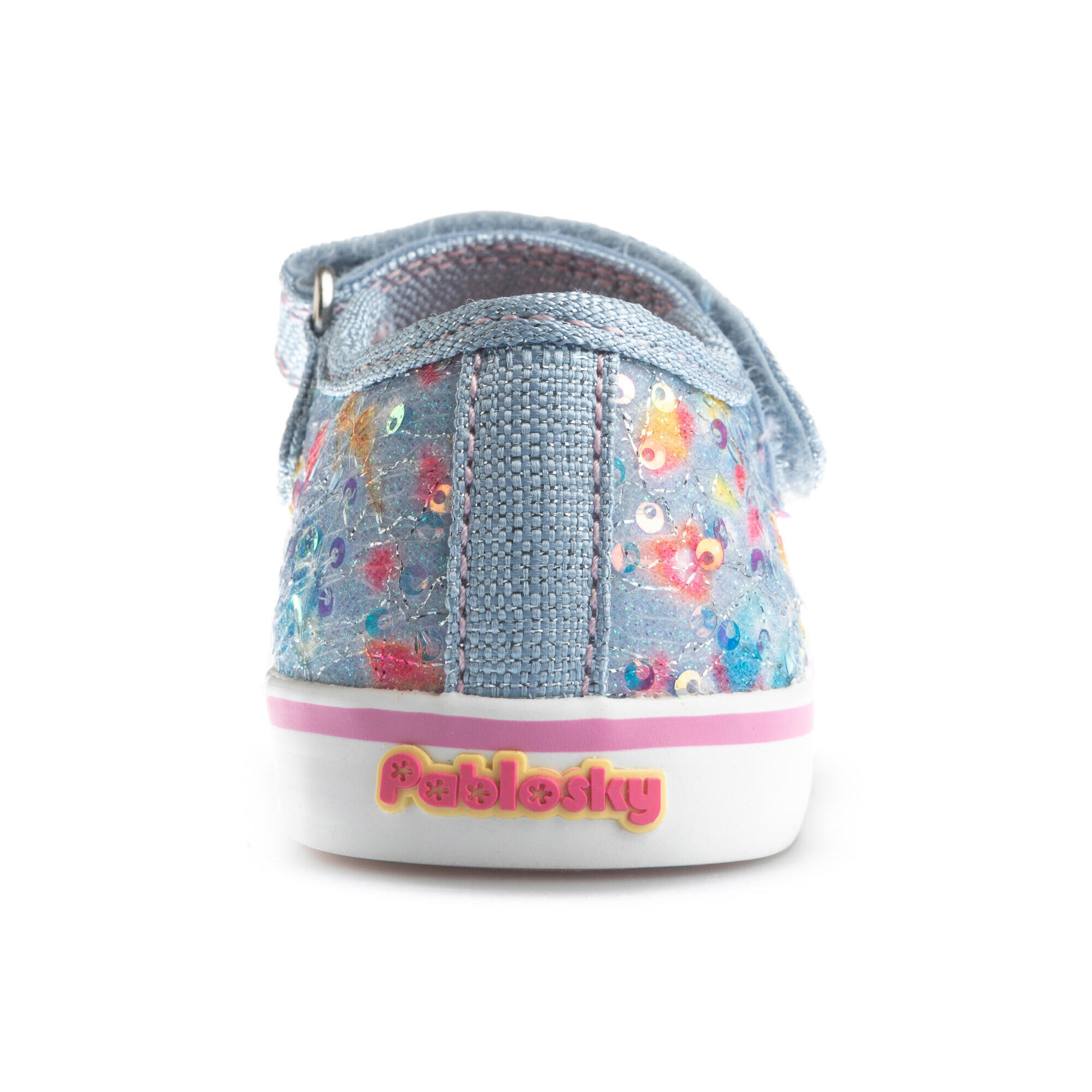Zapatillas de Marcha deportiva de Tejido de Bebé Niña PABLOSKY en Azul 4/6