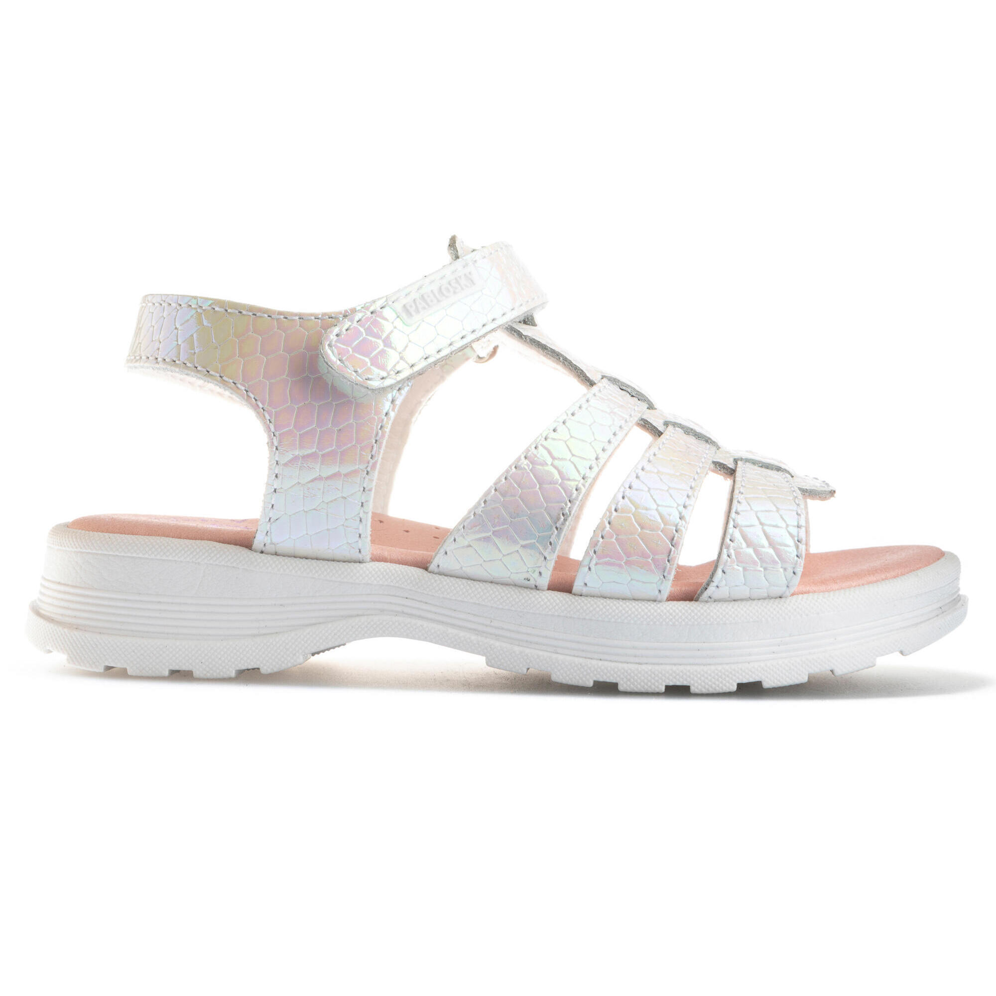 Sandalias de Marcha deportiva de Piel de Ni a PABLOSKY en Blanco