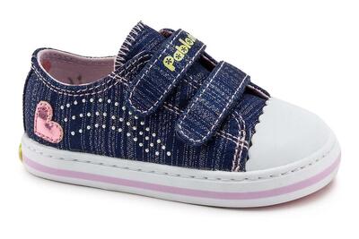 Zapatillas de Marcha deportiva de Tejido de Niña PABLOSKY en Azul