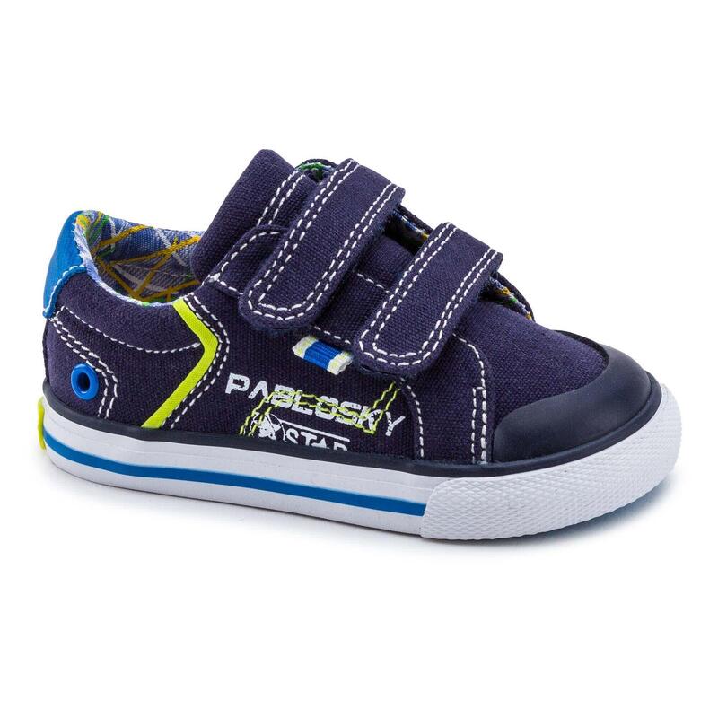 Zapatillas de Marcha deportiva de Tejido de Niño PABLOSKY en Azul