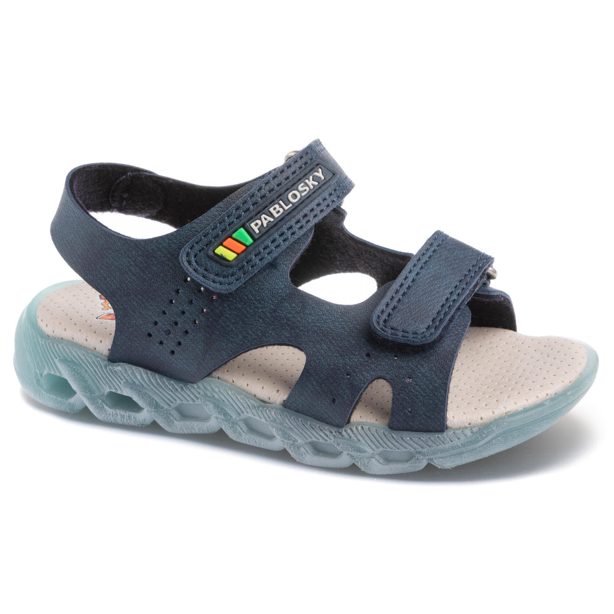 Pablosky - Sandales Pablosky Modèle 510120p Couleur Bleu - Sandales - Bleu - 36 - Decathlon