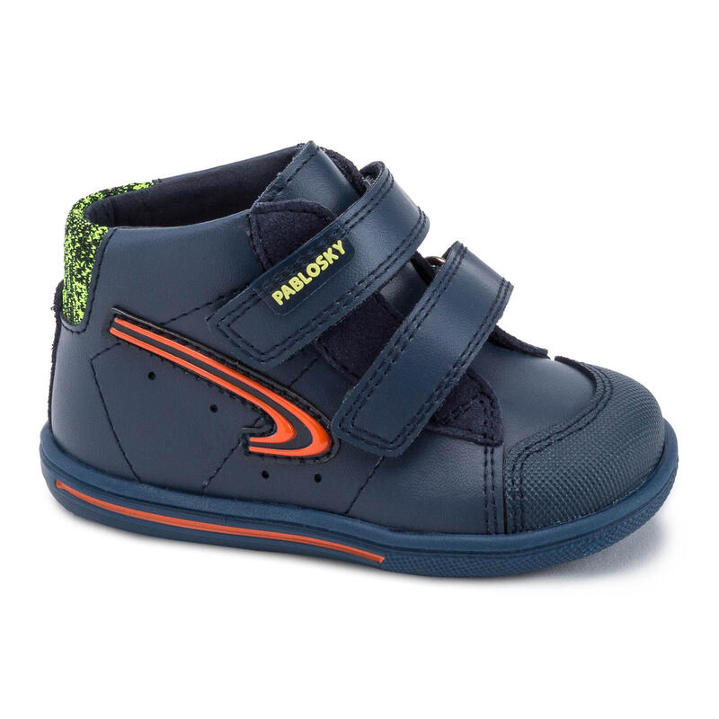 Consulta Autenticación paño Zapatillas de Marcha deportiva de Piel para Bebé Niño PABLOSKY en Azul  marino | Decathlon