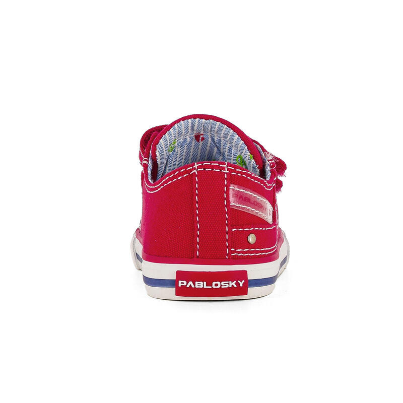 Zapatillas de Marcha deportiva de Tejido de Niño PABLOSKY en Rojo