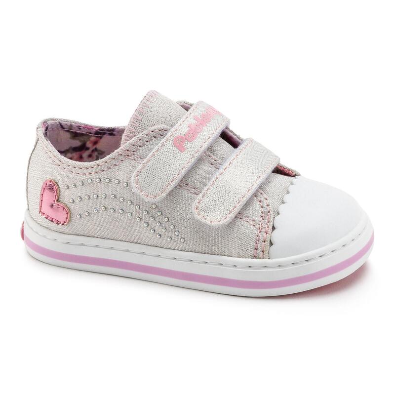 Zapatillas de Marcha deportiva de Tejido de Niña PABLOSKY en Blanco