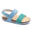 Sandálias desportivas de Microfibra de Menina em Azul