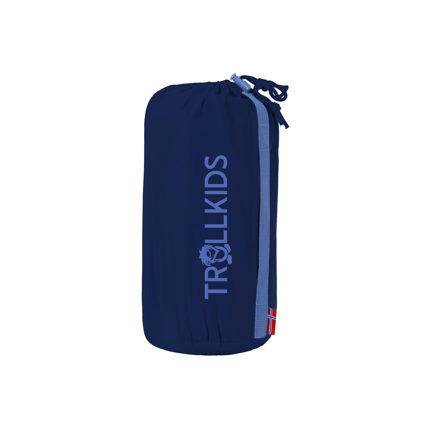 Children's navy/blue fleece sleeping bag