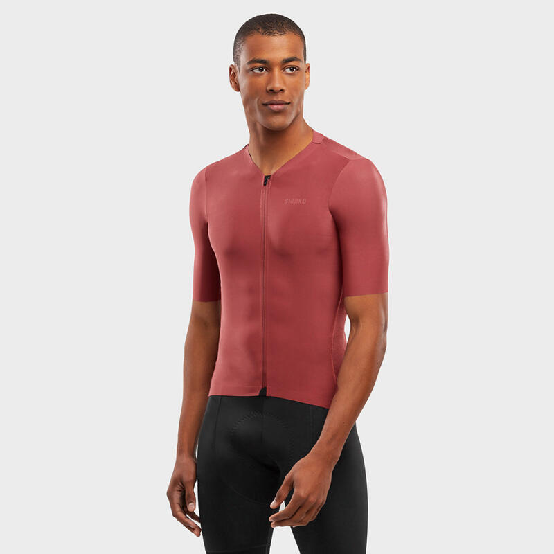 Herren Radsport ultraleichtes radtrikot für SRX PRO Rossfeld SIROKO Terrakotta