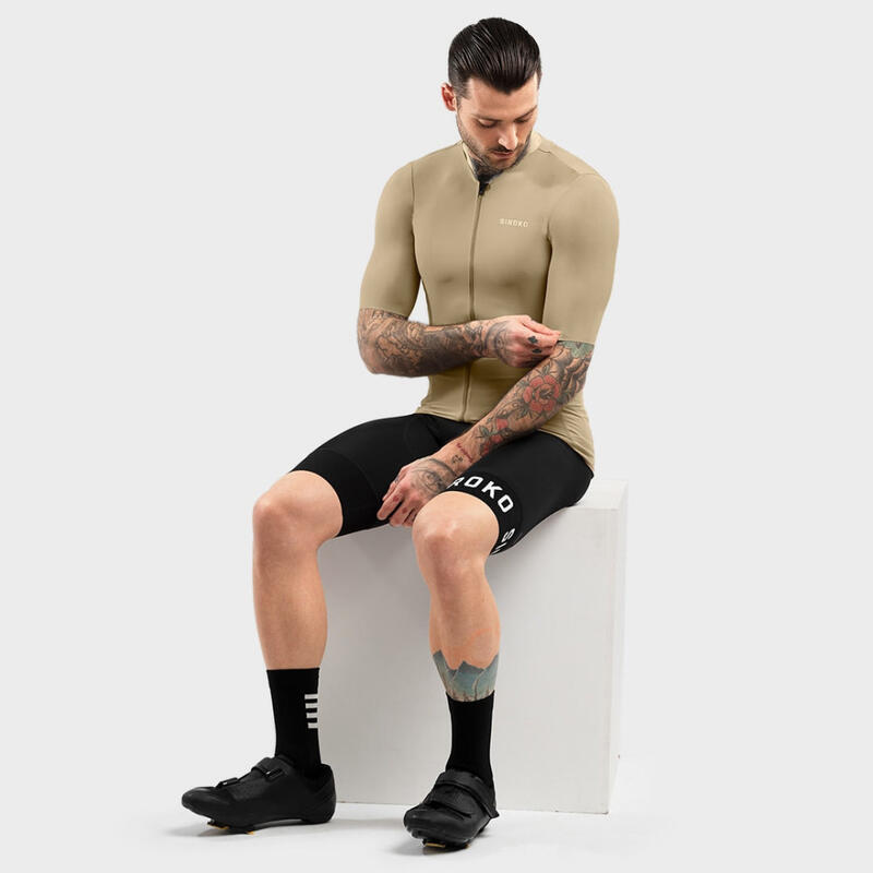 Herren Radsport ultraleichtes radtrikot für SRX PRO Somport SIROKO Beige