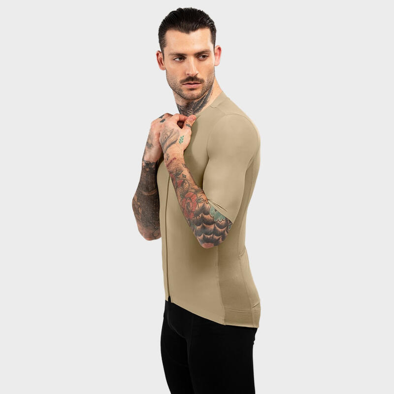 Camisola ultraleve de ciclismo homem SRX PRO Somport SIROKO Beige