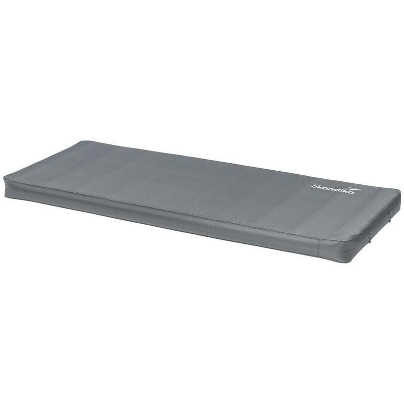 Matelas de camping autogonflant 3D Premium Single - 195x80x10 cm - Gris