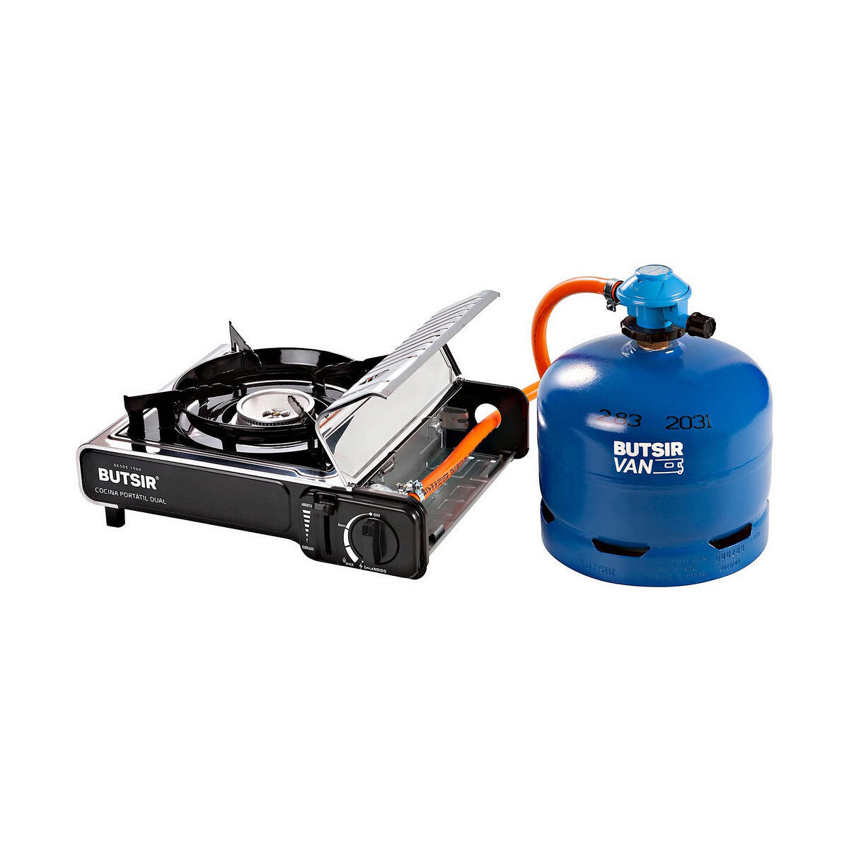 Cocina de gas ms-2000 dual 3/7