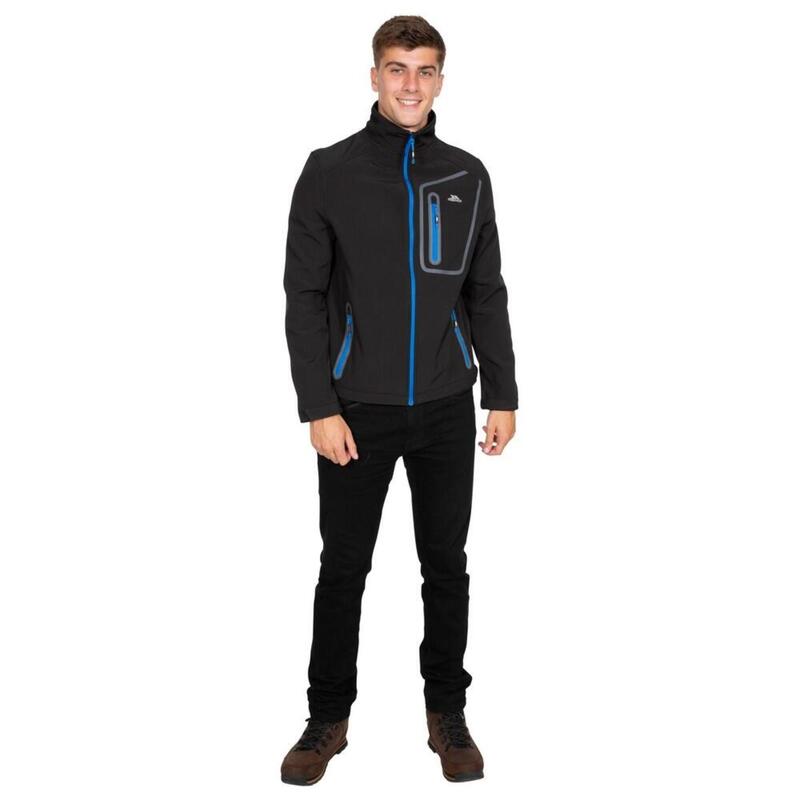 Heren Hotham Softshell Jas (Zwart)