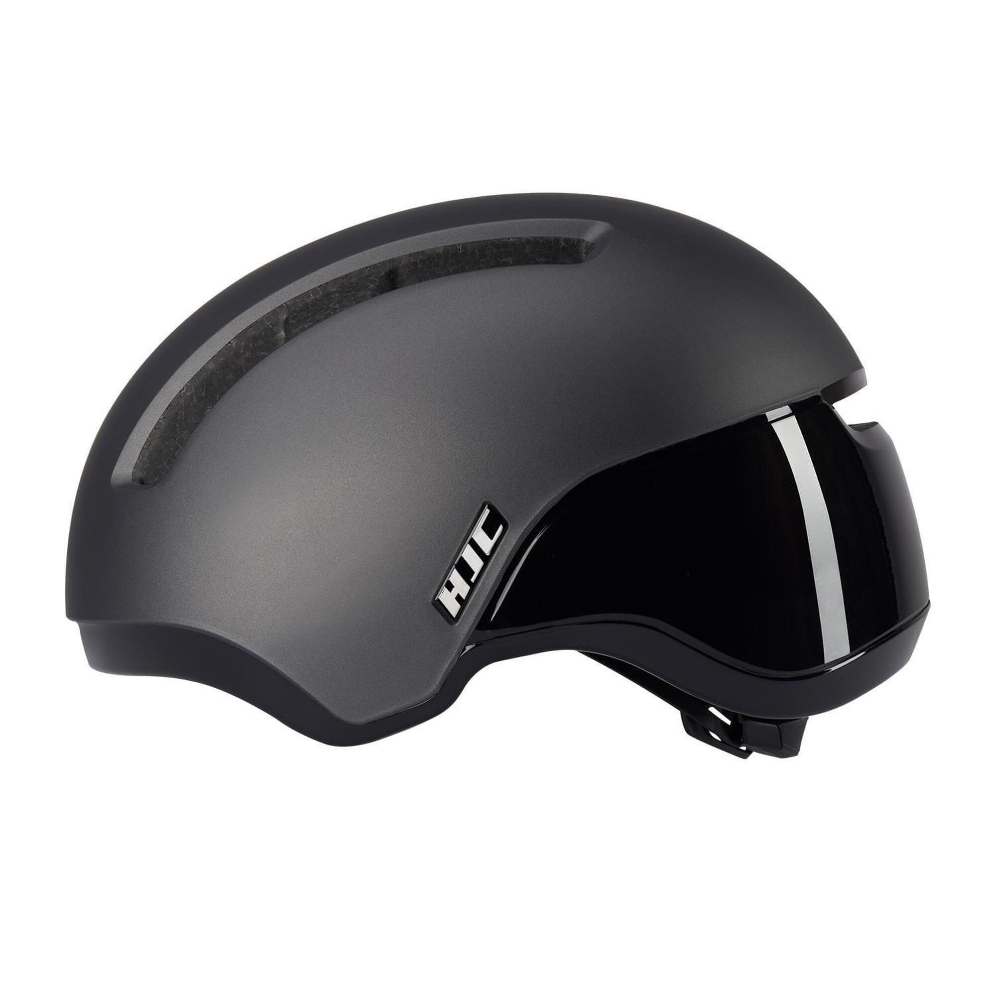 Hjc - Calido Urban / E-bike Casque Charcoal - Casque - Gris|marron|noir - 38 S - Decathlon