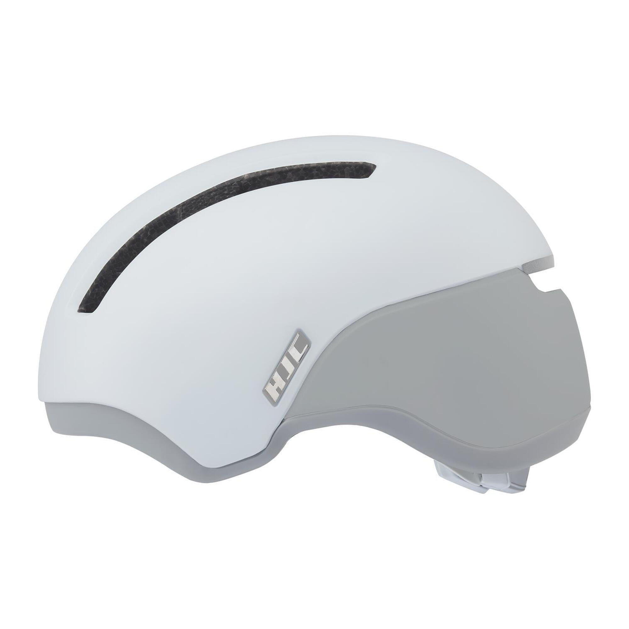 Hjc - Calido Urban / E-bike Casque Matt White - Casque - Blanc|gris - 38 S - Decathlon