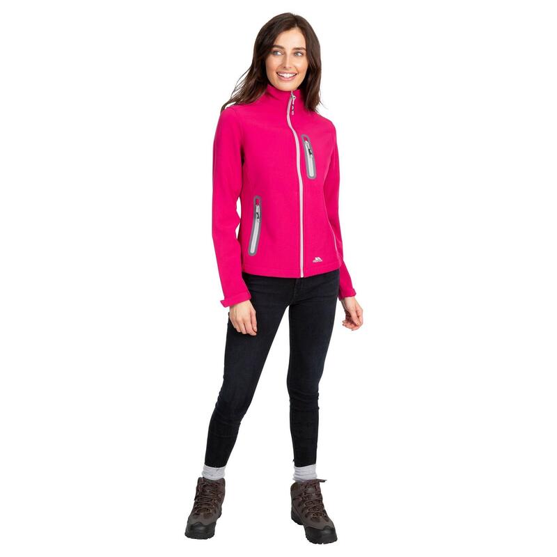 Veste softshell HALLIE Femme (Rose foncé)