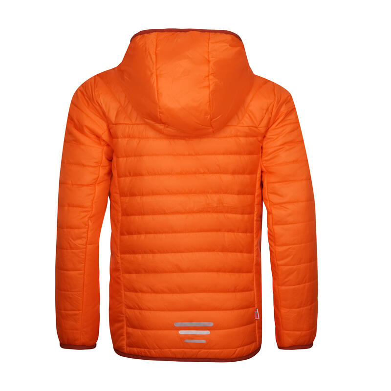 Enfants Eikefjord Jacket orange clair/marron rouge