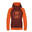 Sweat à capuche enfant Stavanger orange foncé/orange clair