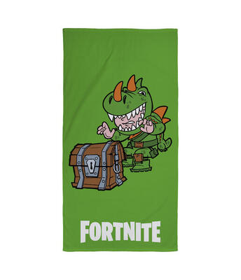 Fortnite Rex Strandtuch Grün