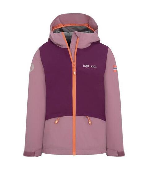 Kinder Jacke Gjende Violettblau/Pistaziengrün/Lila