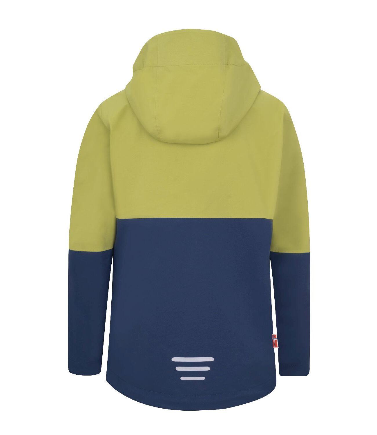 Veste Gjende enfants vert kiwi/bleu mystique 2/2