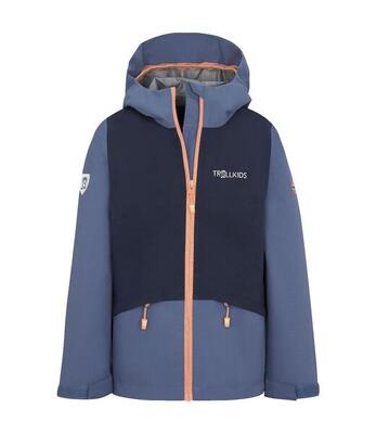 Kinder Jacke Gjende Violettblau/Pistaziengrün/Lila