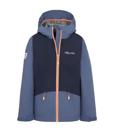 Kinder Gjende Jacke Lotusblau/Marine Blau