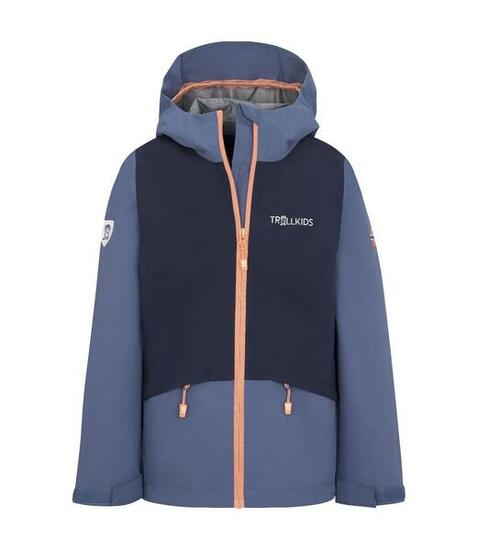 Kinder Jacke Gjende Violettblau/Pistaziengrün/Lila