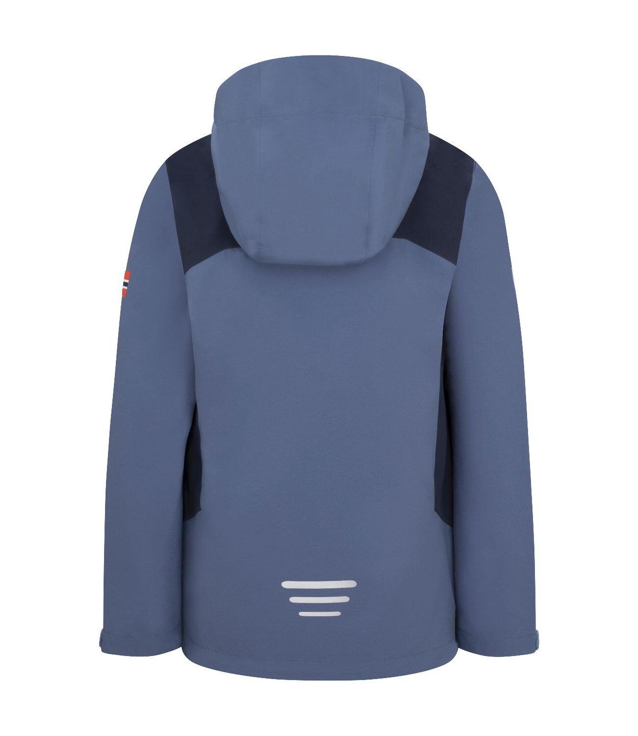 Kinder Gjende Jacke Lotusblau/Marine Blau 2/2
