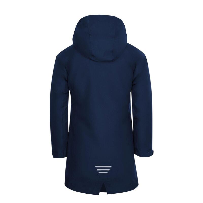 Veste de pluie Mjosa pour fille, bleu marine/bleu foncé