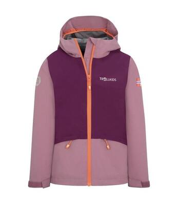 Kinder Jacke Gjende Violettblau/Pistaziengrün/Lila
