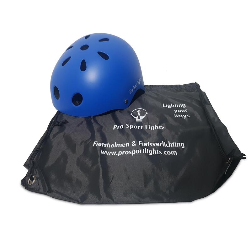 Casque de cyclisme pour enfants - Bleu Mat