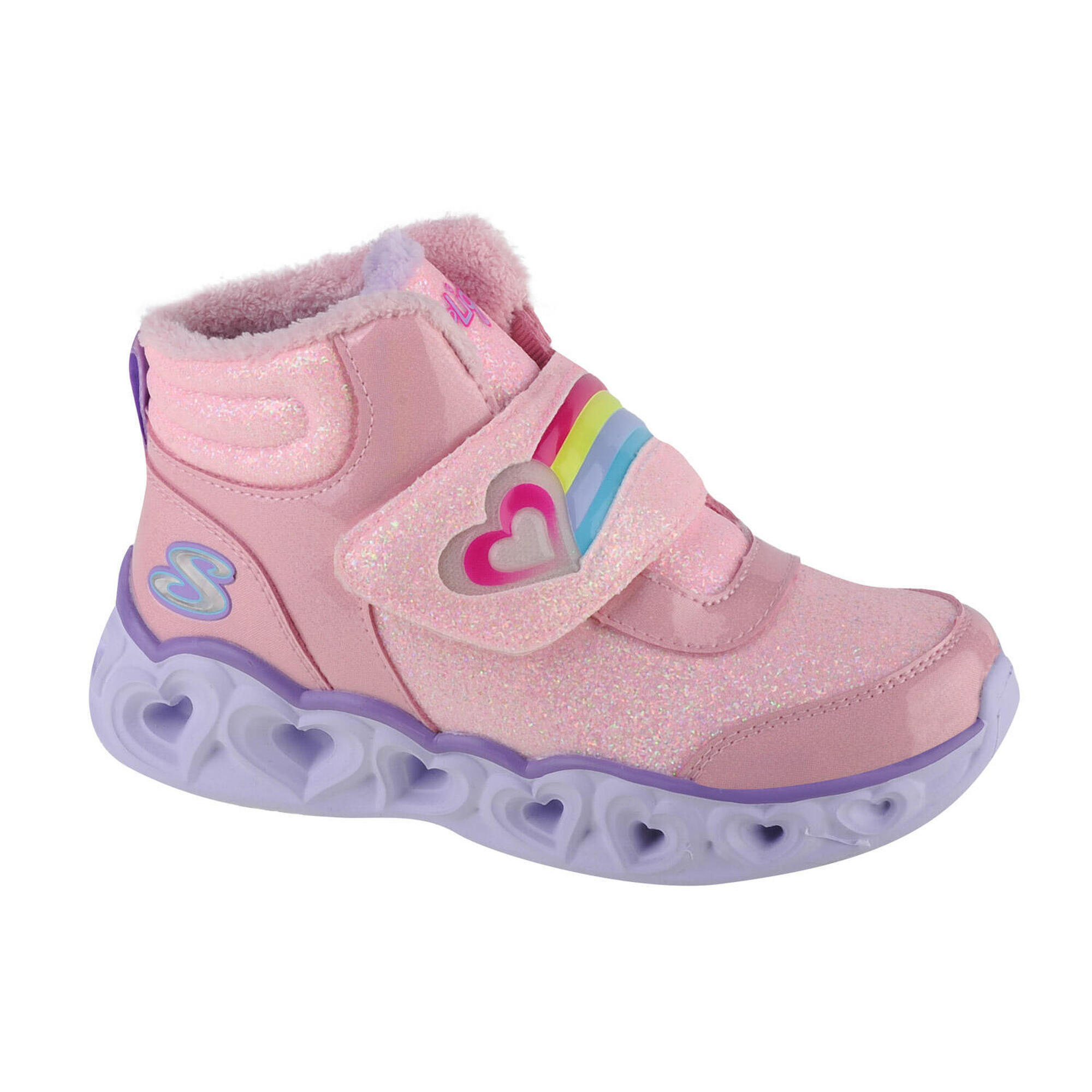 SKECHERS Winterlaarzen voor meisjes Heart Lights - Brilliant Rainbow