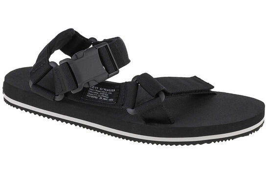 Sandalen Levi's met klittenbandsluiting, zwart