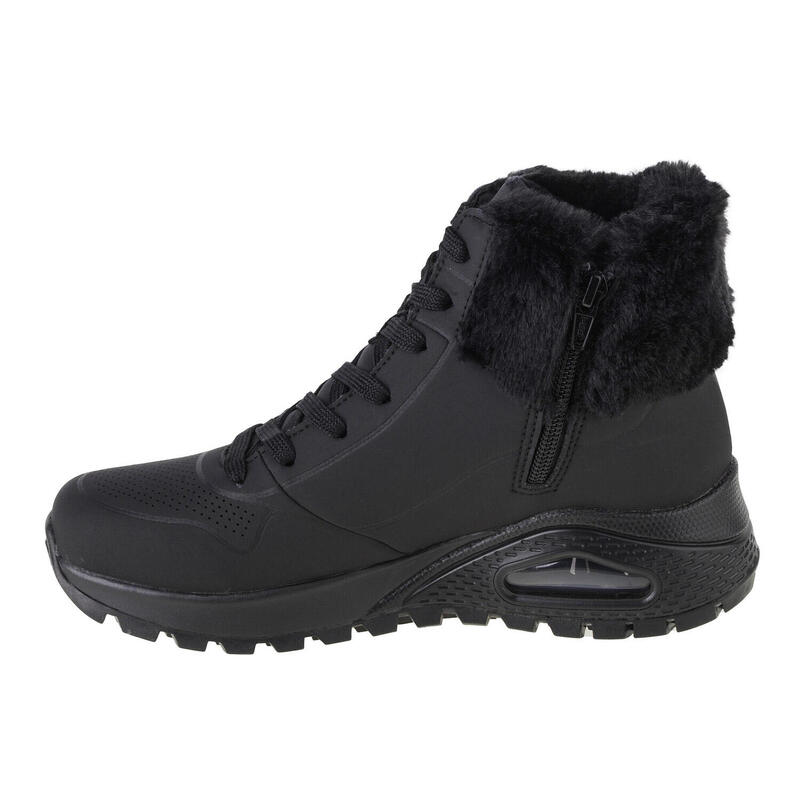 Botas Skechers Uno RuggedFall Air, Negro, Mujer